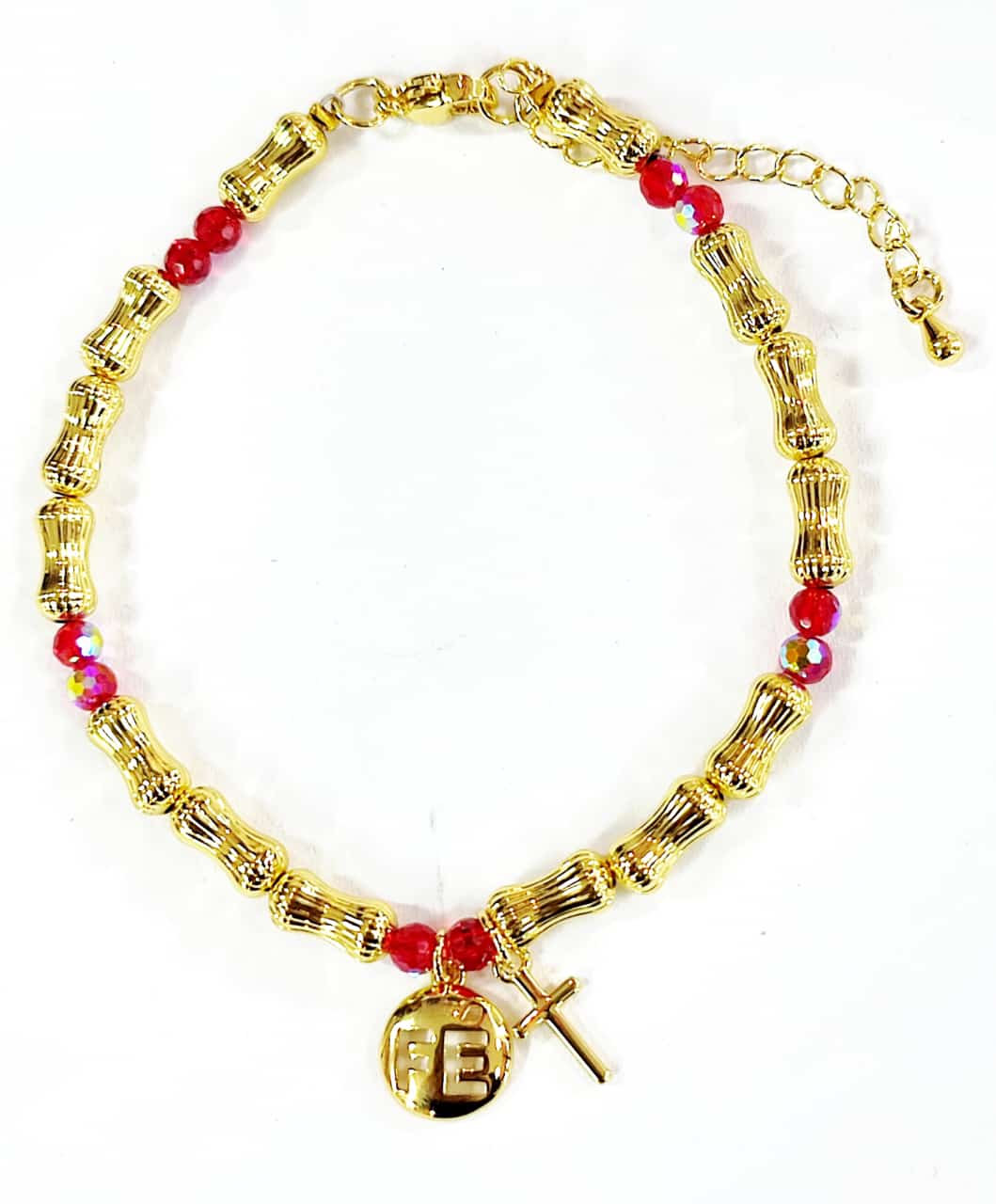 PULSERA FE MAS UNA CRUZ