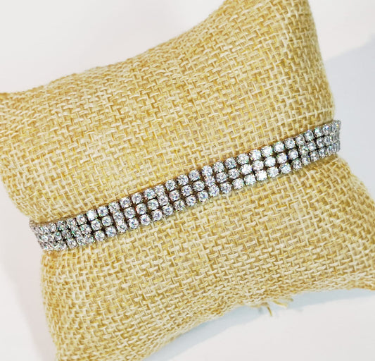 PULSERA AJUSTABLE DE PIEDRITAS