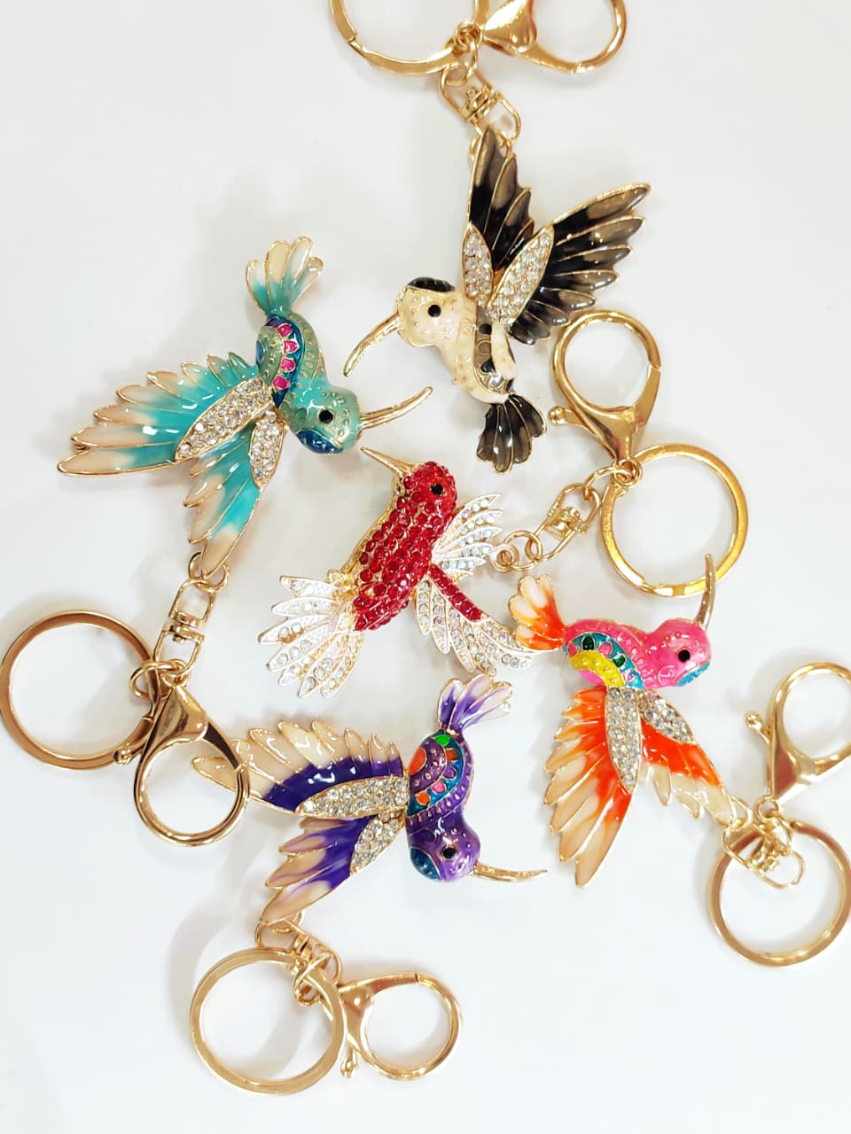 LLAVERO DE COLIBRI