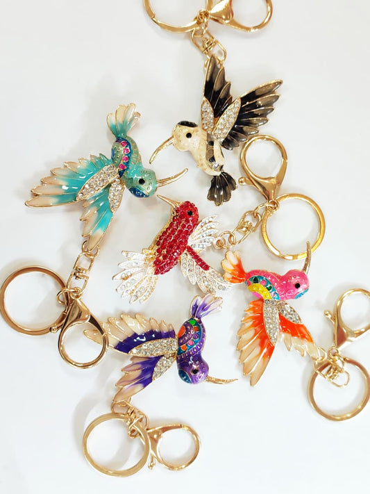 LLAVERO DE COLIBRI