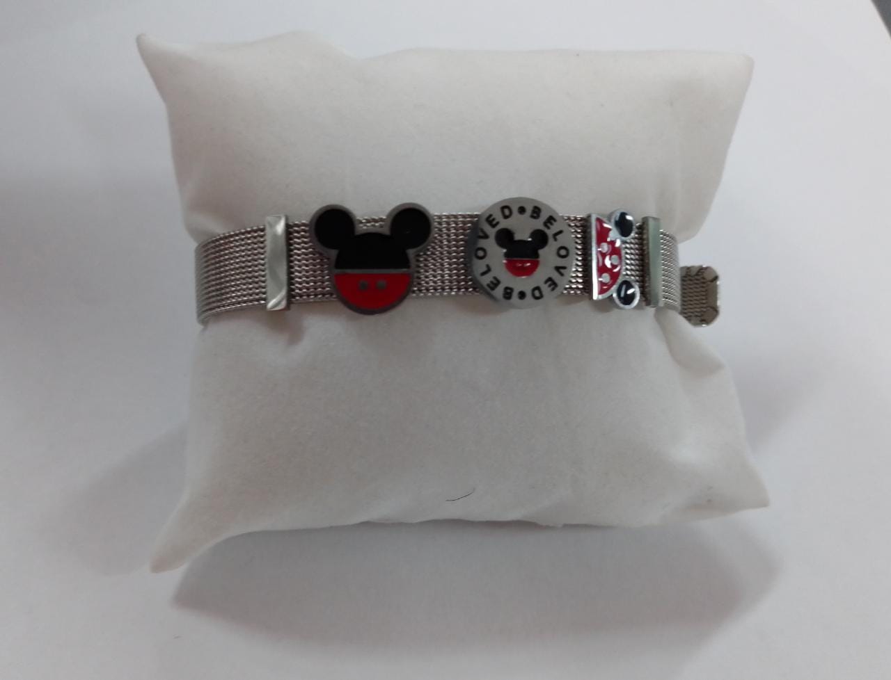 Pulsera de Mickey Mouse acero inoxidable